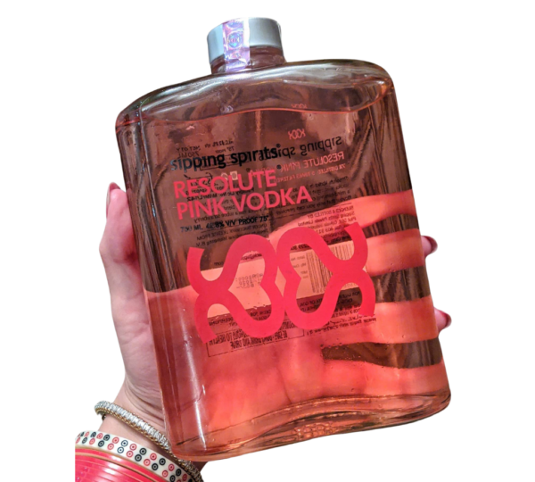 RESOLUTE PINK VODKA 750ML