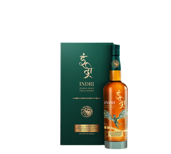 INDRI INDIAN SINGLEMALT HOUSE OF GREEN 750ML