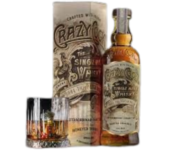 CRAZY COCK DOUBLE OAK SINGLE MALT WHISKY 750ML