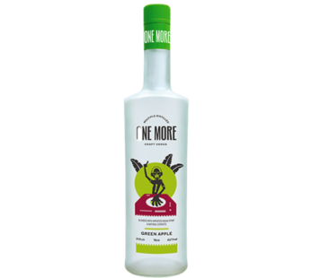 ONE MORE GREEN APPLE VODKA 180ML