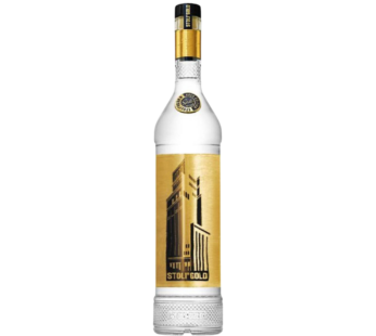 STOLICHNAYA GOLD VODKA 750ML